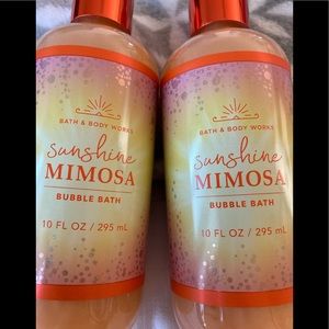 Sunshine Mimosa Bath & Body Works Bubble Bath NEW